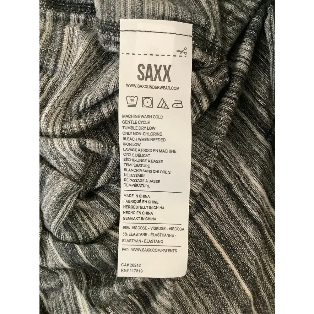 Saxx Men's S Heather Grey Spacedye Ultra Super Soft Boxer Brief C7-7